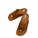 Dép xỏ ngón đế PU Vuki FWSDSS26M01400301 - Nâu