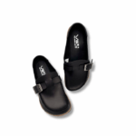 Dép Sục Đế Trấu Da Bò Thật Unisex Nam Nữ Vuki Mule - ĐenFWSDSS26A00700202 - Ảnh 7