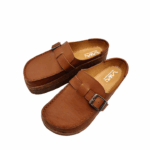 Dép Sục Đế Trấu Mule Buckle - Tobaco - Ảnh 2