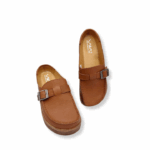 Dép Sục Đế Trấu Mule Buckle - Tobaco - Ảnh 4