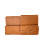 Ví da bò nữ khắc bông lúa – Dáng dài ACCHSS26A00400301 - Ảnh 3