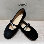 Giày Búp Bê Vuki Mary Jane Bloom Chống Trơn Trượt