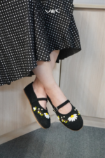 Giày Búp Bê Mary Jane Daisy Vuki Chống Trơn Trượt - Ảnh 2