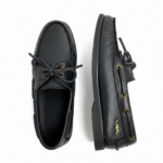 Giày Da Nam Buộc Dây Vuki Boat Shoes Da Bò Thật Đế Cao Su - Ảnh 4